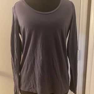 Loft long sleeve T-shirt. Medium periwinkle